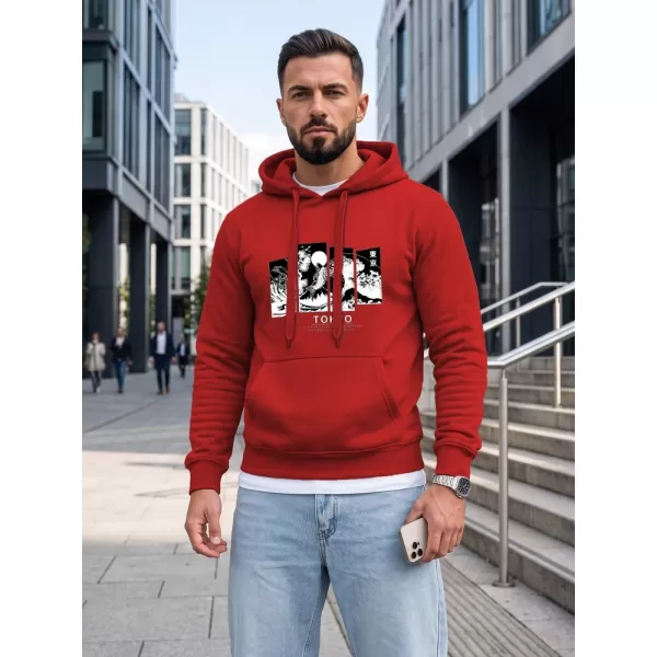  Herren-Sweatshirt DSTREET NX5146BX-18-09 ROT 
