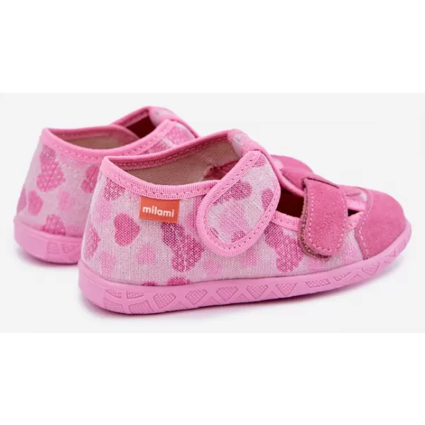  Kinderhausschuhe MILAMI 118/BR-48 ROSA 