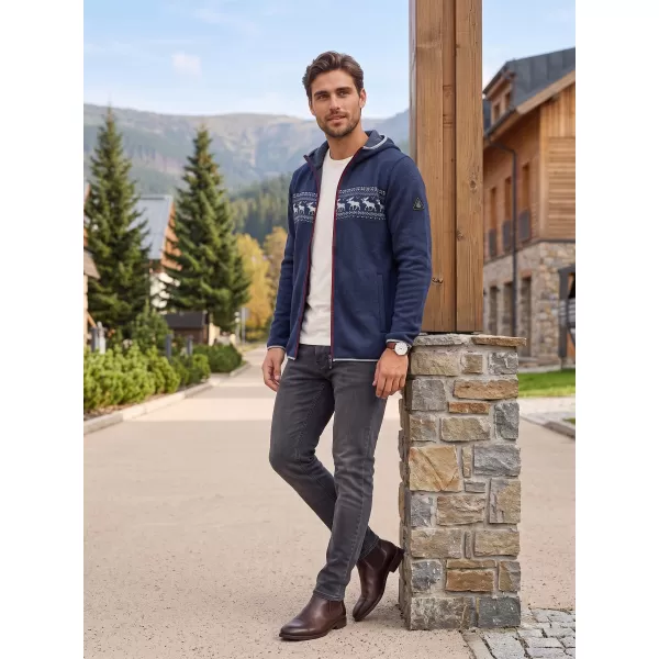  Warmer Herrenpullover ALPINE PRO NORES MONDSCHEIN-OZEAN-VARIANTE PA 