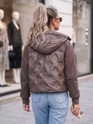 Damenjacke DSTREET TY6092 BRAUN