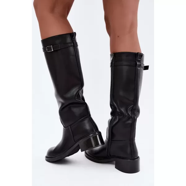  Damenstiefel BOTO C-381 SCHWARZ 