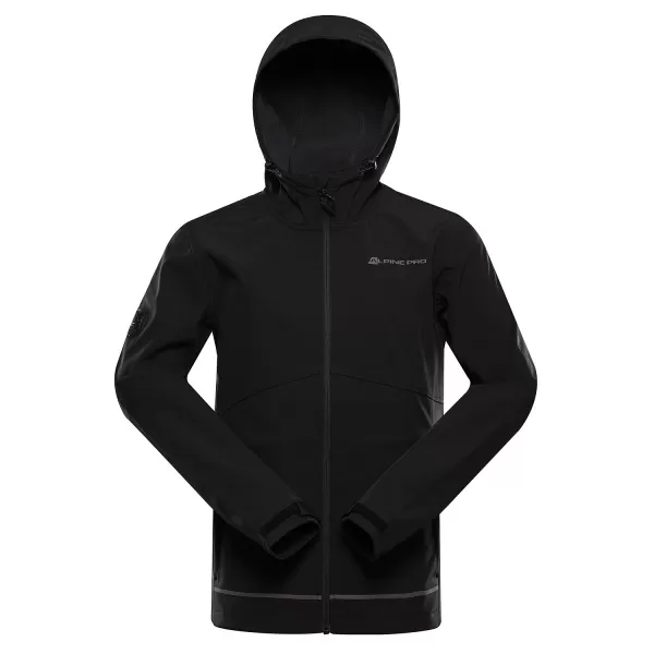  Outdoor-Jacke für Herren ALPINE PRO MOREN SCHWARZ 