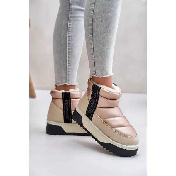  Schneemänner für Frauen D.FRANKLIN DFSH371010 BEIGE 