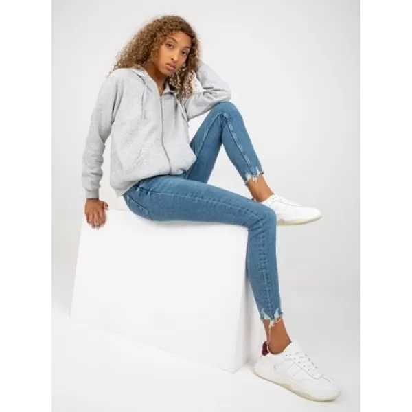  Damen-Sweatshirt BASIC FEEL GOOD B-002.68 GRAU 
