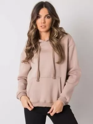 Damen-Sweatshirt BASIC FEEL GOOD RV-BL-7306.41 DUNKELBEIGE