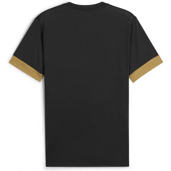  Herren-Sportshirt PUMA TEAMGOAL MATCHDAY JERSEY 70574728 PUMA SCHWARZ/PUMA GOLD/MATTGOLD 