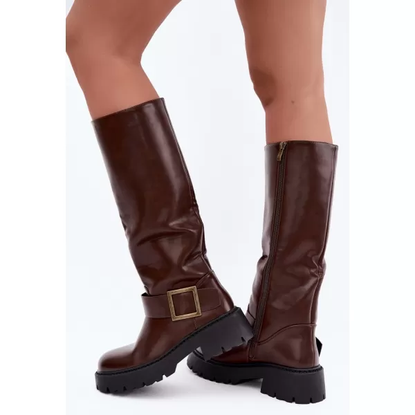  Damenstiefel BOTO C-387 KAFFEE 