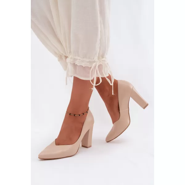  Damenpumps ZAZOO 853 BEIGE 