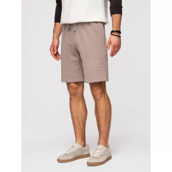  Herren-Shorts OMBRE Z125 BEIGE/HELLGRÜN 