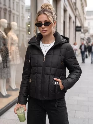 Damenjacke DSTREET TY5857 SCHWARZ