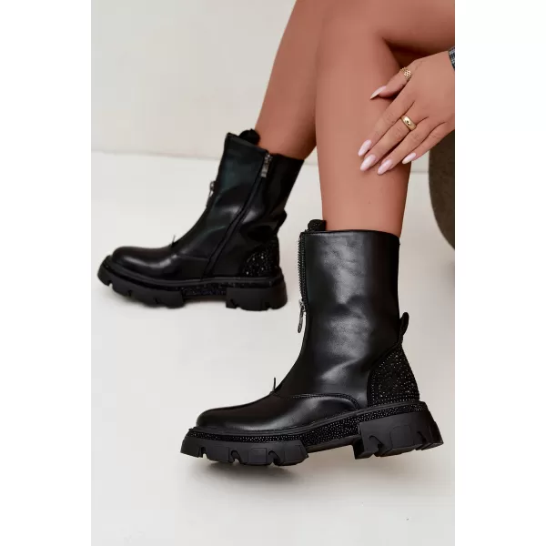  Damenschuhe BOTO C-348 SCHWARZ 