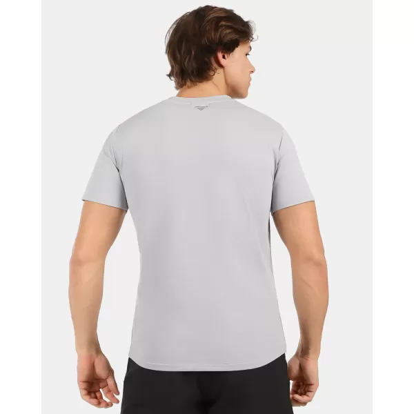  Funktions-T-Shirt für Herren KILPI DIXIE-M 1M0303KI HELLGRAU 