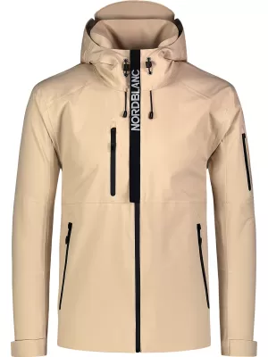 Wasserdichte Herrenjacke NORDBLANC FORTRESS NBSJM8312 BEIGE