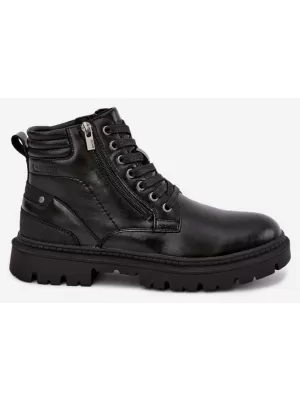 Herren-Stiefeletten BIG STAR SHOES UU174242 SCHWARZ