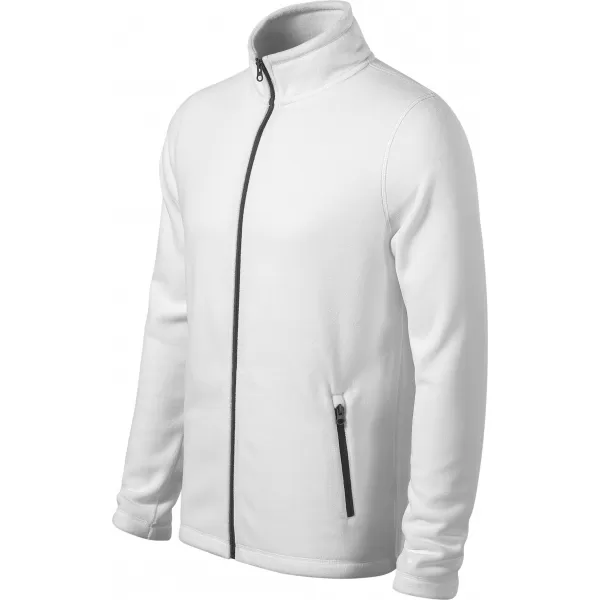  Herren-Sweatshirt aus Microfleece MALFINI FACTOR 852 WEIß 