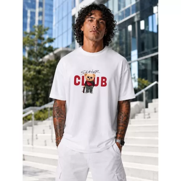  Herren-T-Shirt DSTREET NX1031R-WH-O WEIß 