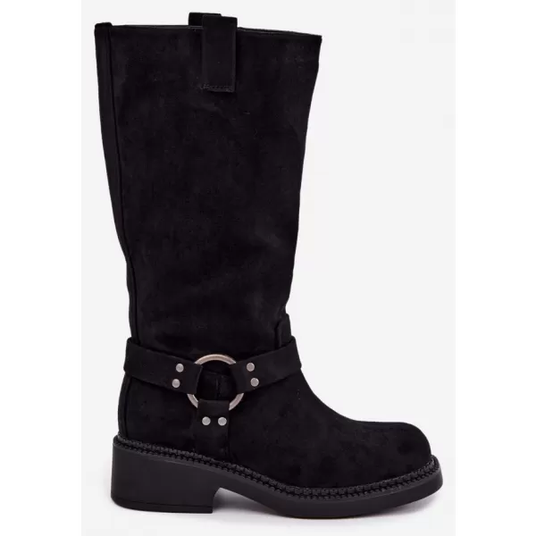  Damenstiefel BOTO LQ-163 SCHWARZ 