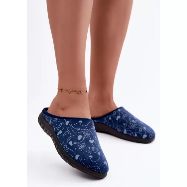  Damenhausschuhe INBLU ET000041 BLAU 