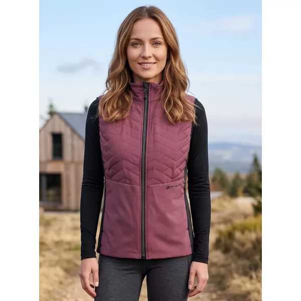  Leichte Damenweste ALPINE PRO BERFA 3 TRAUBENNEKTAR 