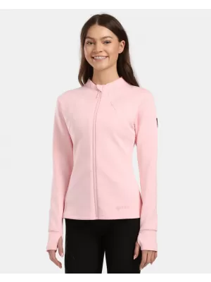 Fleece-Sweatshirt für Damen KILPI LAJEN-W 1L0205KI HELLROSA