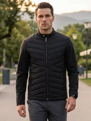 Hybridjacke für Herren MALFINI PREMIUM CROSS 555 SCHWARZ