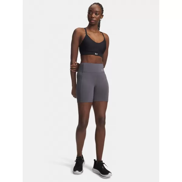  Damen-Shorts UNDER ARMOUR UA VELOCITI 6IN FITTED SHORT 6009498-025 GRAU 