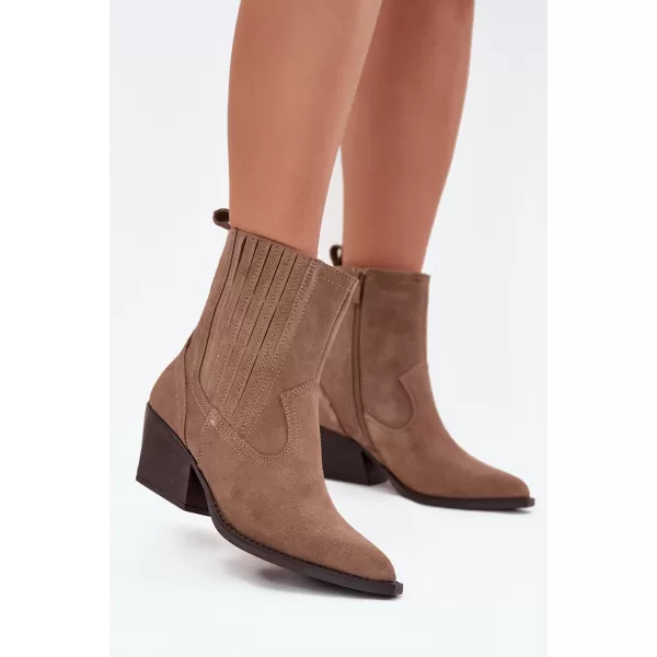  Damen-Stiefeletten BOTO NC1339K/6350 KHAKI 
