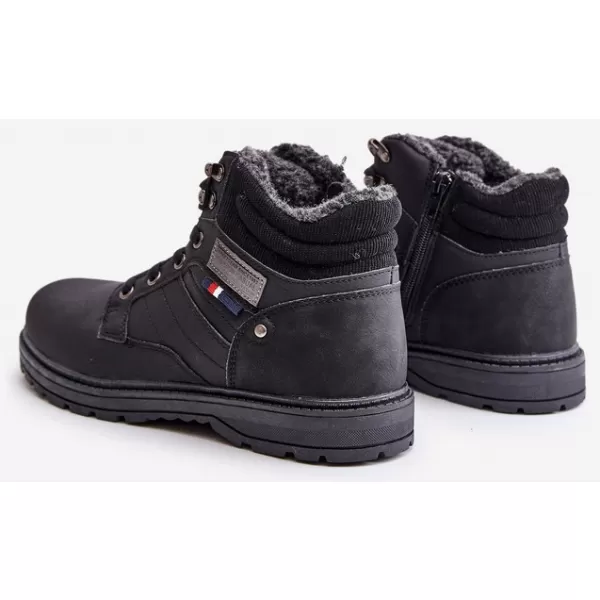  Herrenschuhe BOTO 23MN03-6610 SCHWARZ 