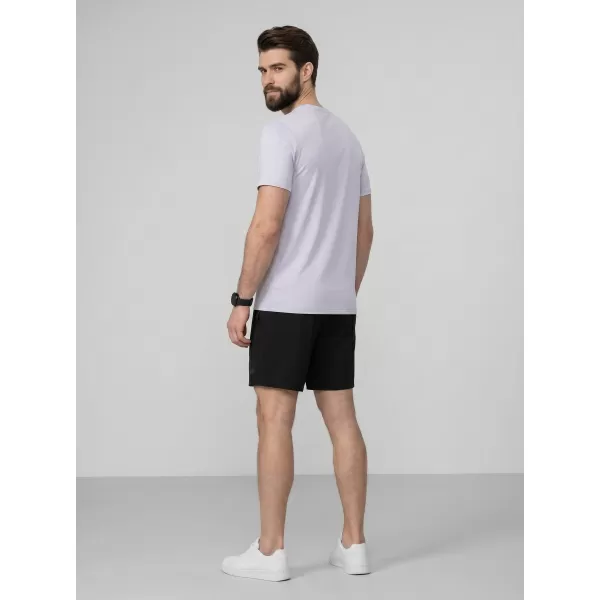  Herren-T-Shirt 4F WAW25TTSHM2373 CREMEFARBEN 