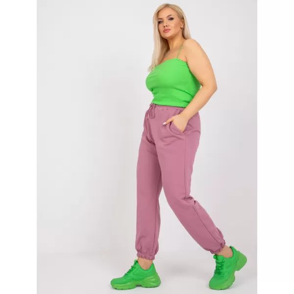  Damen-Jogginghose BASIC FEEL GOOD RV-DR-6331.86 DUNKELROSA 
