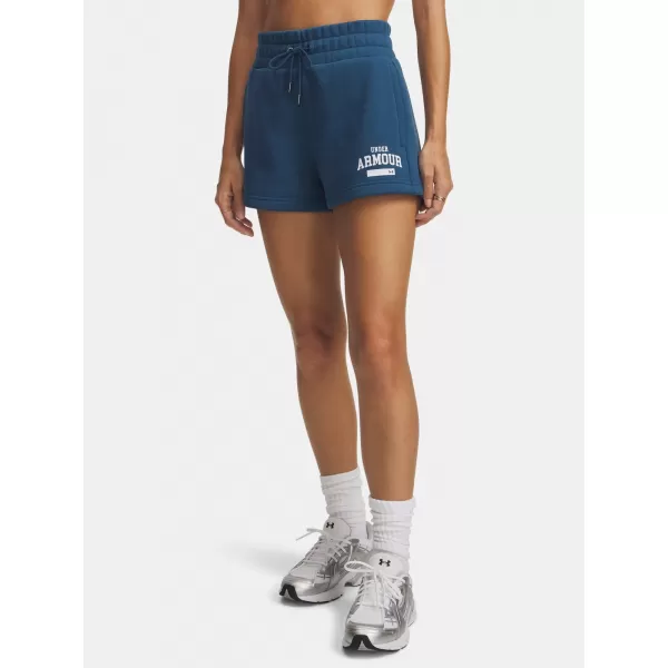  Damen-Shorts UNDER ARMOUR ICON FLC NOV SHORT 6010982-498 BLAU 
