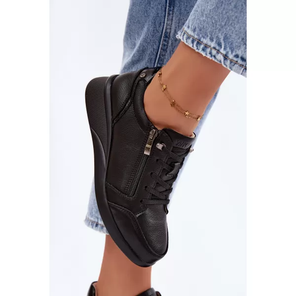  Damen-Stiefeletten VINCEZA 79644 SCHWARZ 