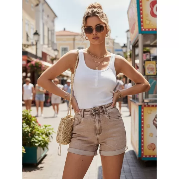  Damen-Shorts DSTREET SY0554 BEIGE 