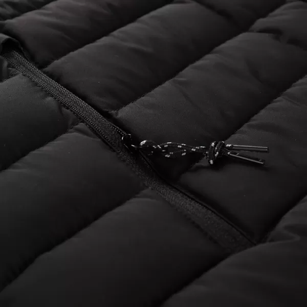  Winter-Daunenmantel für Damen ALPINE PRO REGNA SCHWARZ 