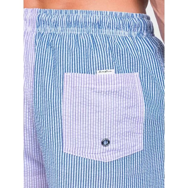  Herrenshorts OMBRE OM-SRSS-0215 BLAU UND LILA 