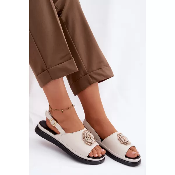  Damensandalen S.BARSKI GR61-5937 BEIGE 