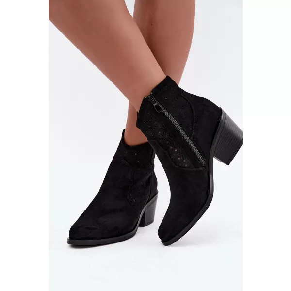  Damenschuhe S.BARSKI HY62-8147 SCHWARZ 