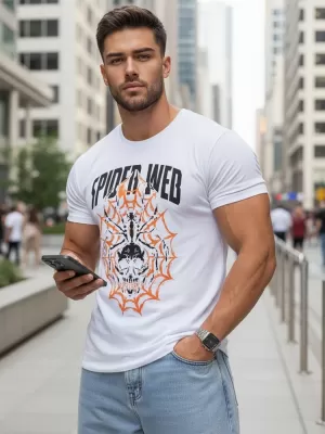 Herren-T-Shirt DSTREET RX5263 WEIß