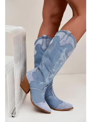 Damenstiefel BOTO LQ-112 BLAU