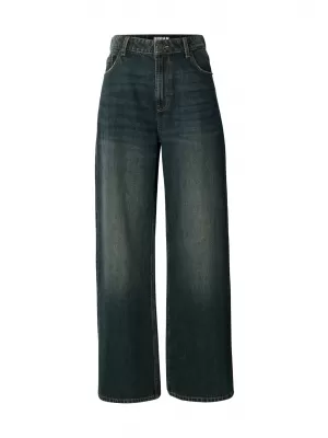 Damenhosen URBAN CLASSICS TB8141 TIEFES MITTELBLAU, SCHMUTZIG GEWASCHEN