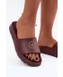 Damenhausschuhe BIG STAR SHOES UU274075 WEIN