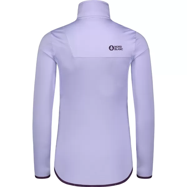  Powerfleece-Sweatshirt für Damen NORDBLANC CRISP NBSFL8338 LILA 