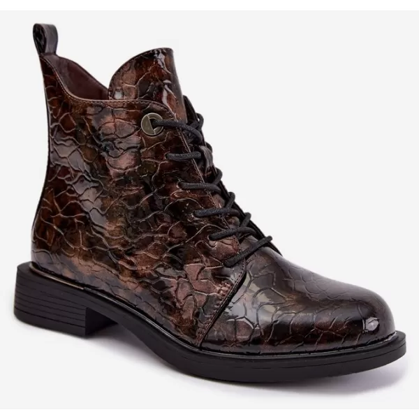  Damenstiefel S.BARSKI HY62-8140 BRAUN 