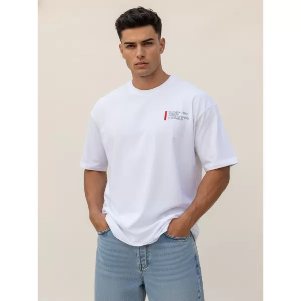  Herren-T-Shirt DSTREET RX5302 WEIß 