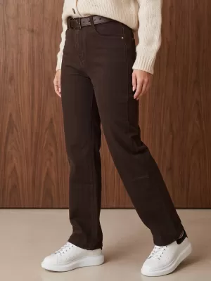 Damenhosen DSTREET UY3150 BRAUN