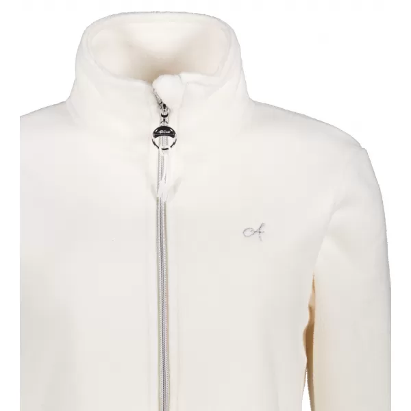 Fleece-Sweatshirt für Damen ALTISPORT ILKI WEIß 