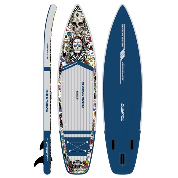 Paddle-Board RIDEWAVE NEW VOYAGER 11'6'' TOURING DUNKELBLAU 