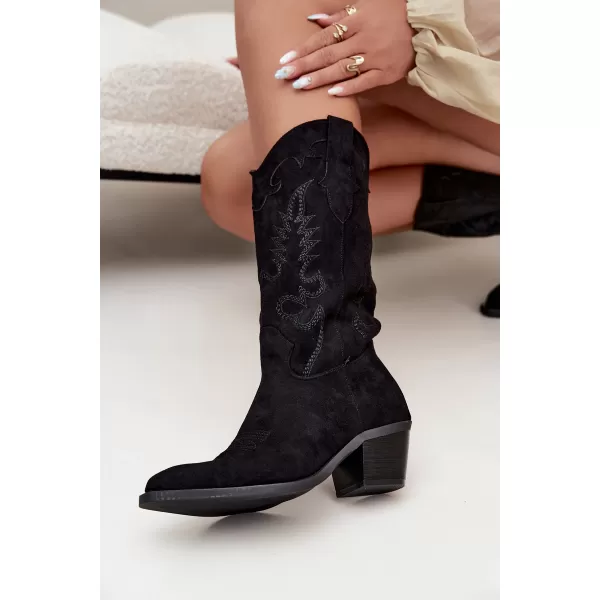  Damenstiefel BOTO 2559A-1 SCHWARZ 