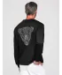 Herren-Sweatshirt OMBRE OM-SSNZ-0274 SCHWARZ