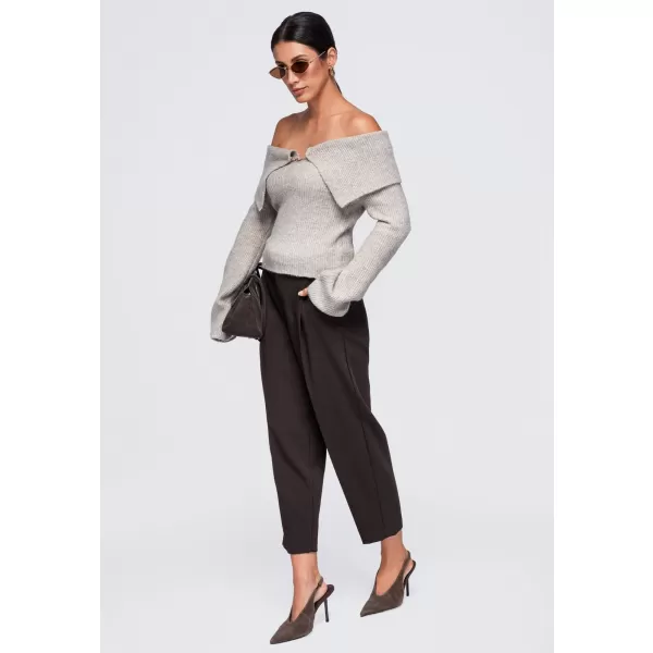 Damenpullover OMBRE OW-SW-E0011 TAUPE 